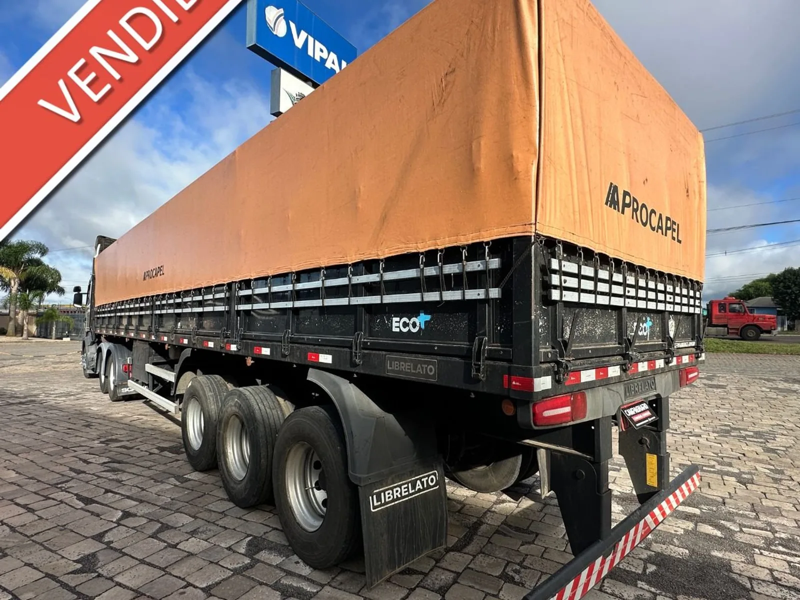 Carreta Librelato Graneleira Preta 2018, foto 1 de 3