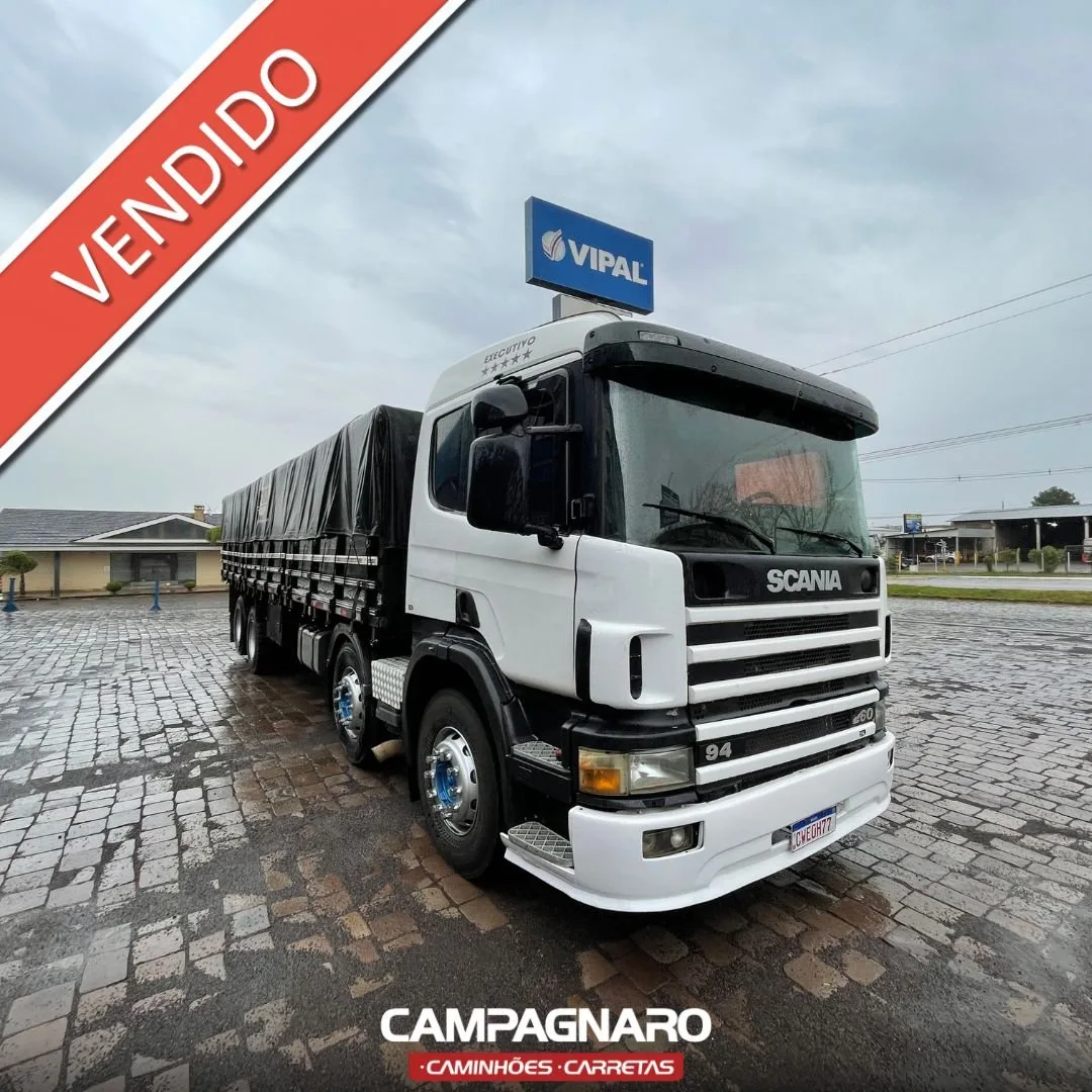 Caminhão Scania P-94 260 8x2 Bitruck 1998, foto 1 de 3